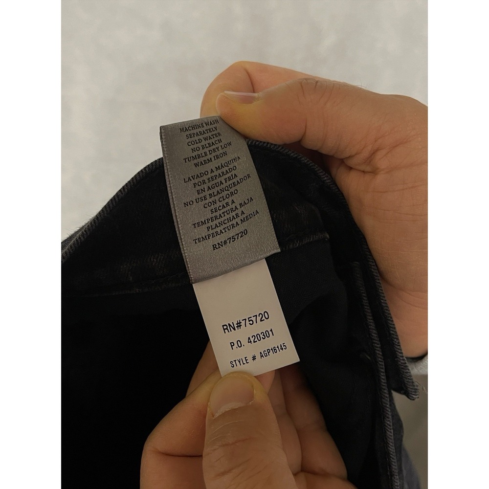 BKE Jeans Men 34x31 Black Dark Wash Jake Straight Preppy Buckle Stretch Preppy - Picture 11 of 11